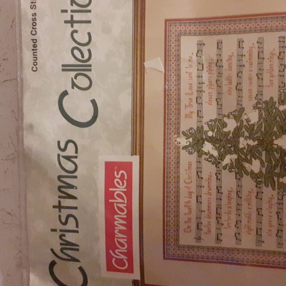 Charmables Counted Cross Stitch Kit 12 Days Of Christmas By Needleform - Picture 3 of 6